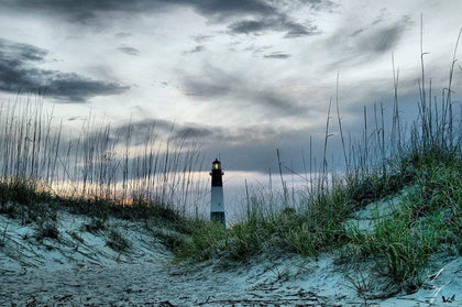Blue Sands Tybee island lighthouse limited edition fine art print signed and numbered