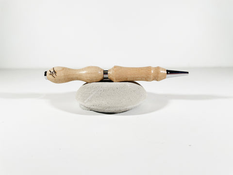 Curly Maple Wood handmade fidget pen 109 - one of a kind