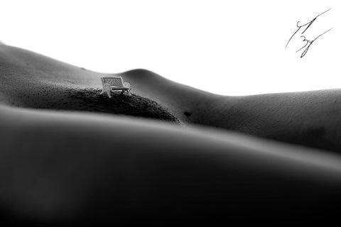fine art nude model bodyscape macro