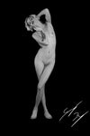 Fine art nude female figure study
